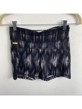 Lole Athletic Biker Shorts Black White Short Women’s Size XS